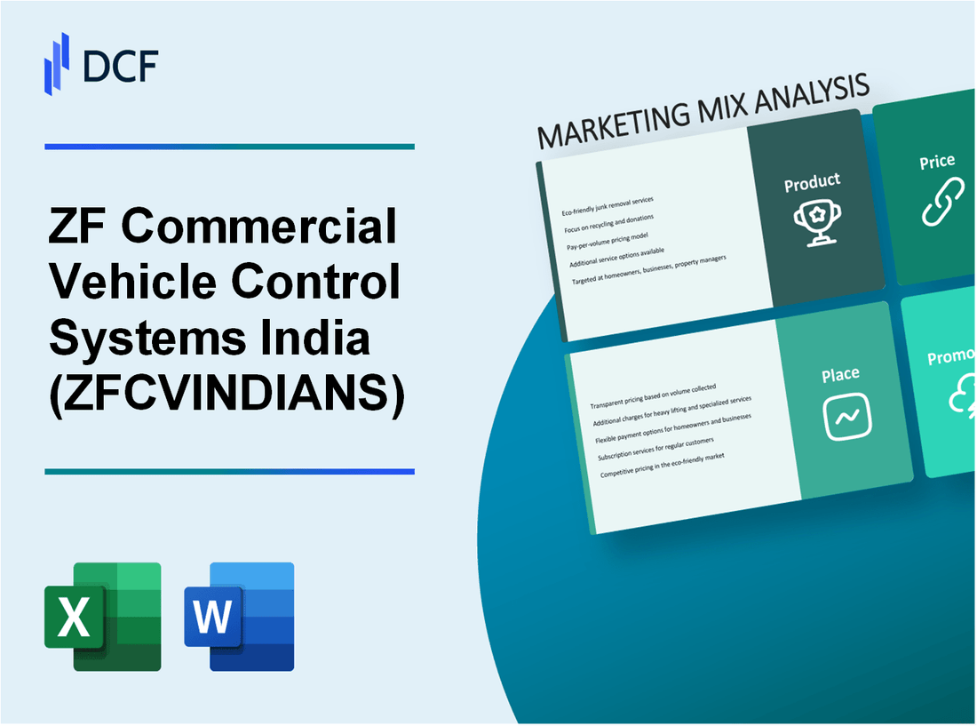 ZF Commercial Vehicle Control Systems India Limited (ZFCVINDIA.NS): Marketing Mix Analysis