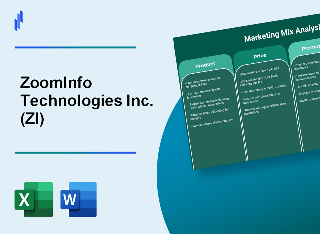 Marketing Mix Analysis of ZoomInfo Technologies Inc. (ZI)