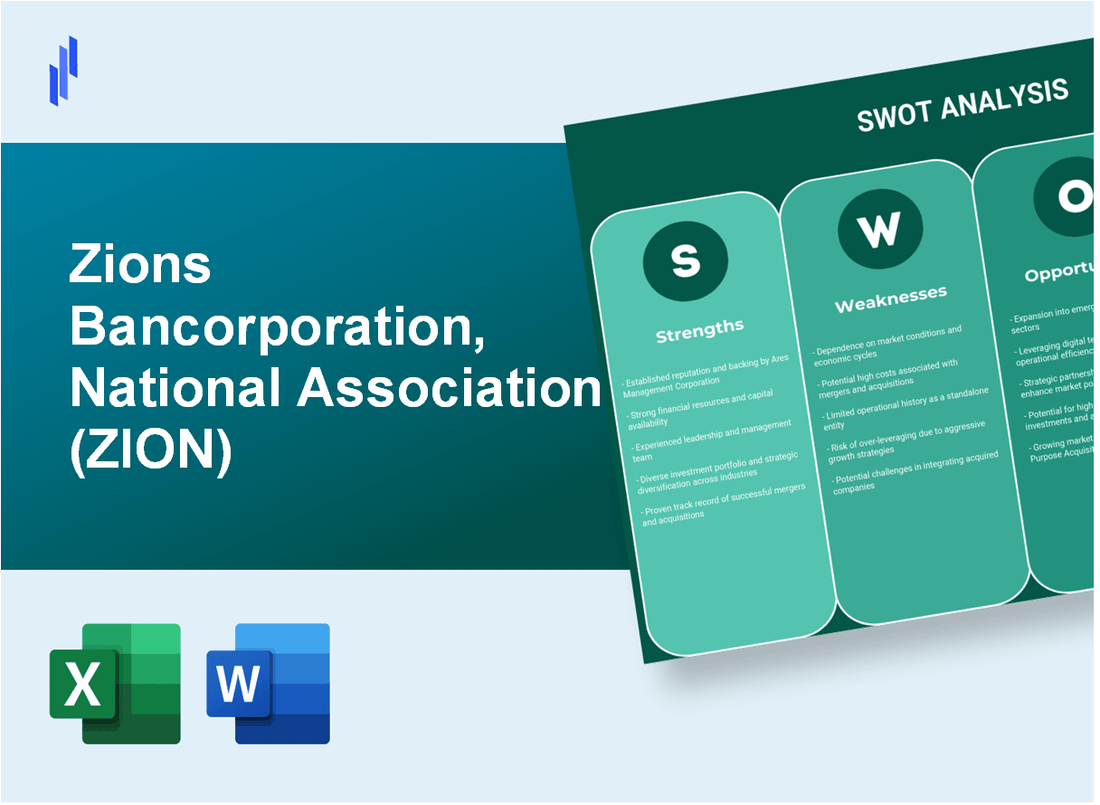 Zions Bancorporation, National Association (ZION) SWOT Analysis